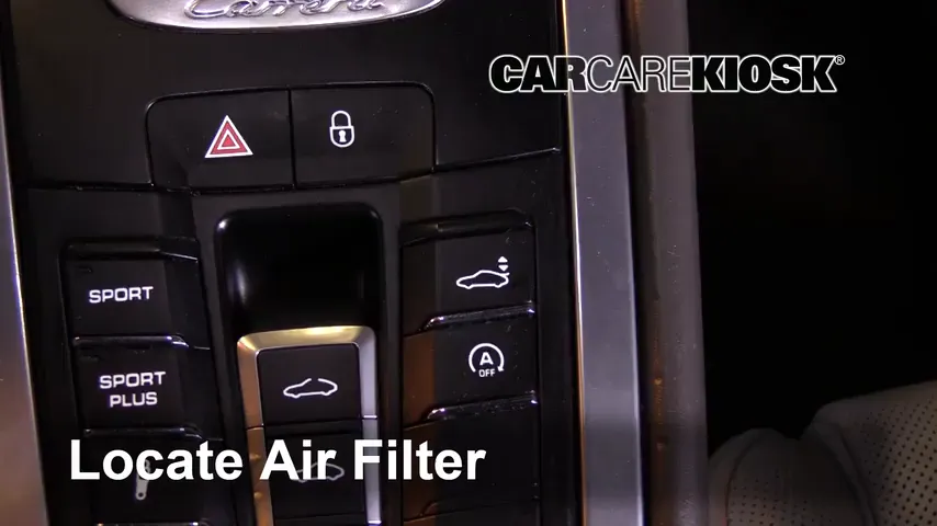 2013 Porsche 911 Carrera S 3.8L 6 Cyl. Coupe Air Filter (Engine)